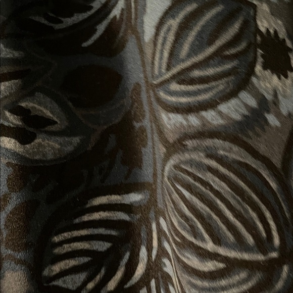 LOFT Blue and Black Patterned Dress - Picture 11 of 11